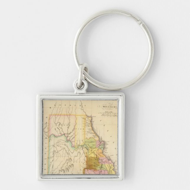 Porte-clés États-Unis du Missouri (Devant)