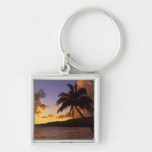 Porte-clés États-Unis, Hawaï, Kauai, Lever de soleil coloré d
