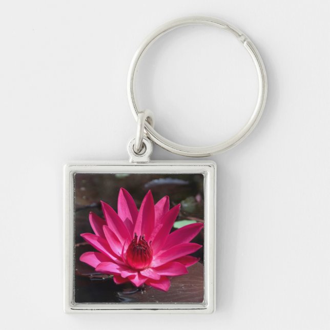 Porte-clés États-Unis, Kansas, Nénuphar rouge vif (Devant)