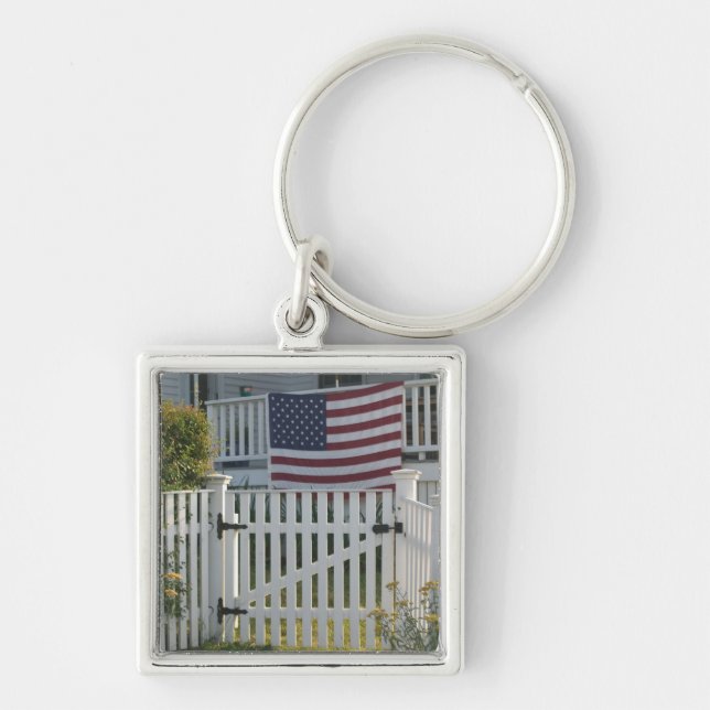 Porte-clés États-Unis, Massachusetts, Gloucester : Clôture pa (Devant)
