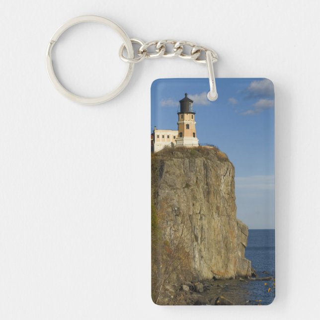 Porte-clés États-Unis, Minnesota.  Phare de Split Rock sur le (Devant)