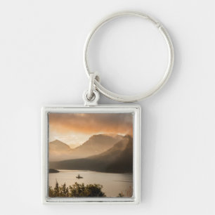 Porte-clés États-Unis, Montana, Glacier National Park. Lever 