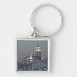 Porte-clés États-Unis, New York City, Vue du pont de Manhatta
