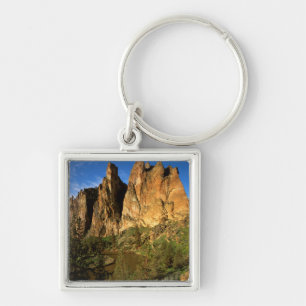 Porte-clés États-Unis, Oregon, Falaises De Granit À Smith R