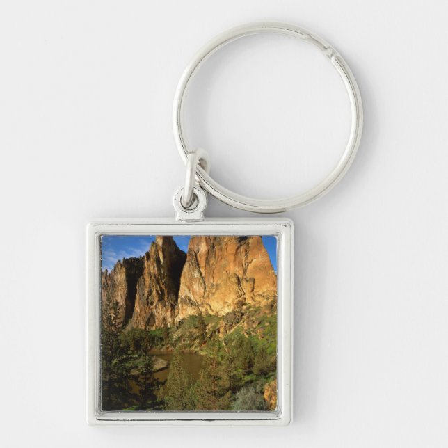 Porte-clés États-Unis, Oregon, Falaises de granit à Smith Roc (Devant)