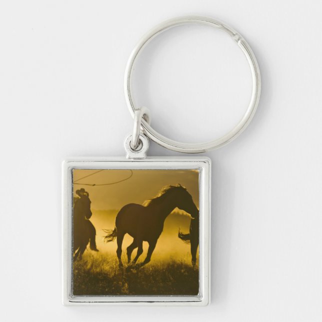 Porte-clés États-Unis, Oregon, Seneca, Ponderosa Ranch. (Devant)