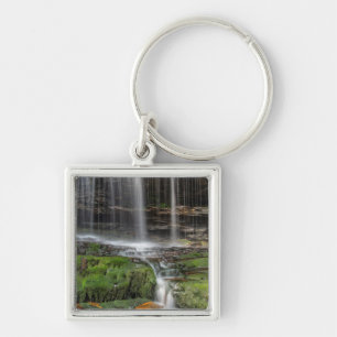 Porte-clés États-Unis, Pennsylvanie, Benton. Cascade délicate