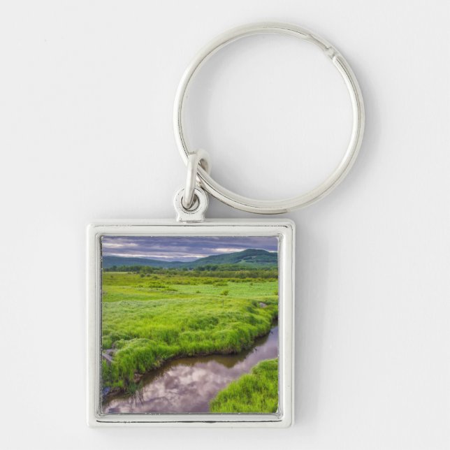 Porte-clés États-Unis, Virginie-Occidentale, Davis. Paysage 2 (Devant)
