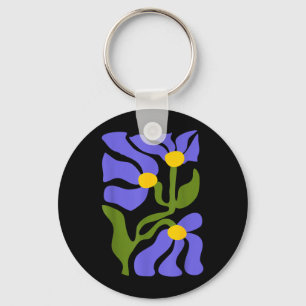 Porte-clés Été 2026 Floral Fleur Femmes Boho Vintage