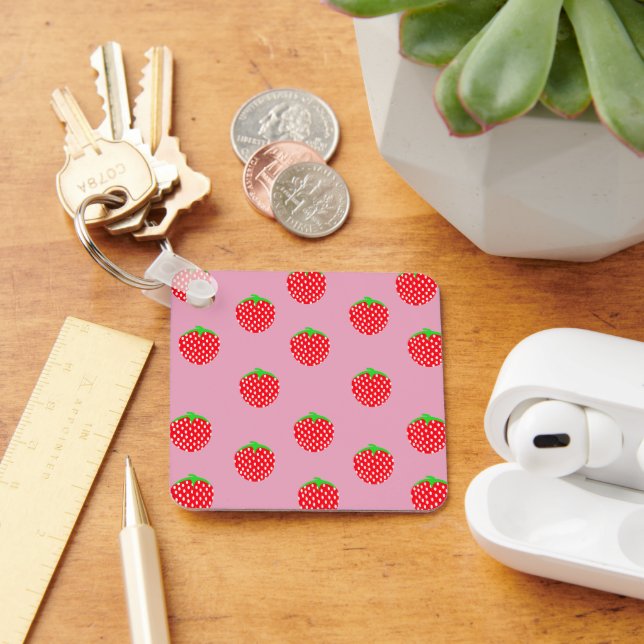 Porte-clés Été Merveilleux aux Fruits Rouges (Bureau)