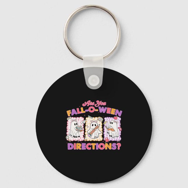 Porte-clés Êtes-vous Tombez O Ween Directions Professeur Livr (Recto)