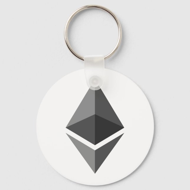 Porte-clés Ethereum ETH Logo | Basic Keychain (Recto)