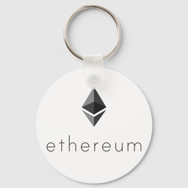 Porte-clés Ethereum Keychain with Name (Recto)