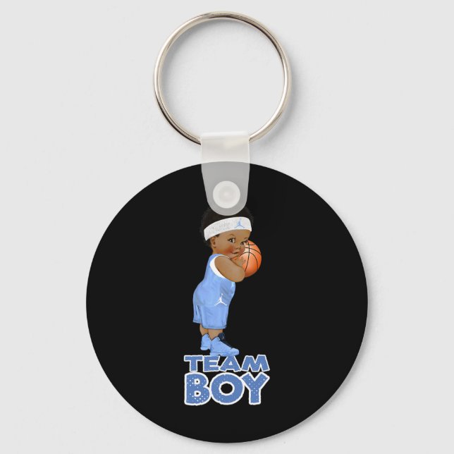 Porte-clés Ethnic Basketball Team Boy Baby (Recto)