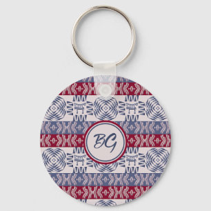 Porte-clés Ethnic tribal african  pattern. keychain