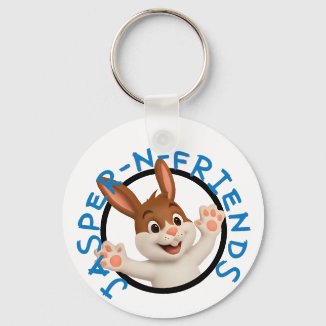 Porte-clés / Étiquette de sac à dos Jasper-n-frien (Recto)