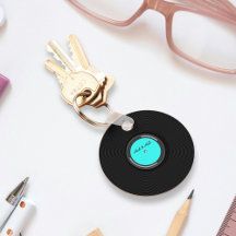 Étiquette personnalisée pour album vinyle rétro
