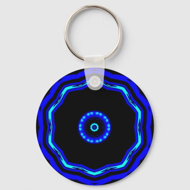 Porte-clés Étoile bleue Keychain (Recto)