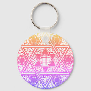 Porte-clés Étoile de David Porte - clé