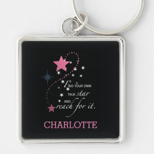 Porte-clés Étoile de diplôme de nièce, cadeau personnalisé