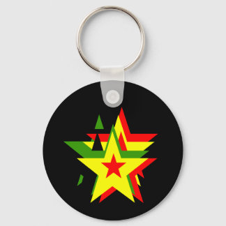 Porte-clés Étoile de reggae
