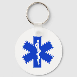 Porte-clés Étoile de vie / Symbole des SMU