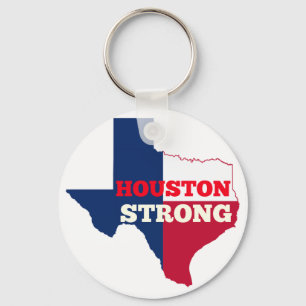 Porte-clés Étoile solitaire "Houston fort "