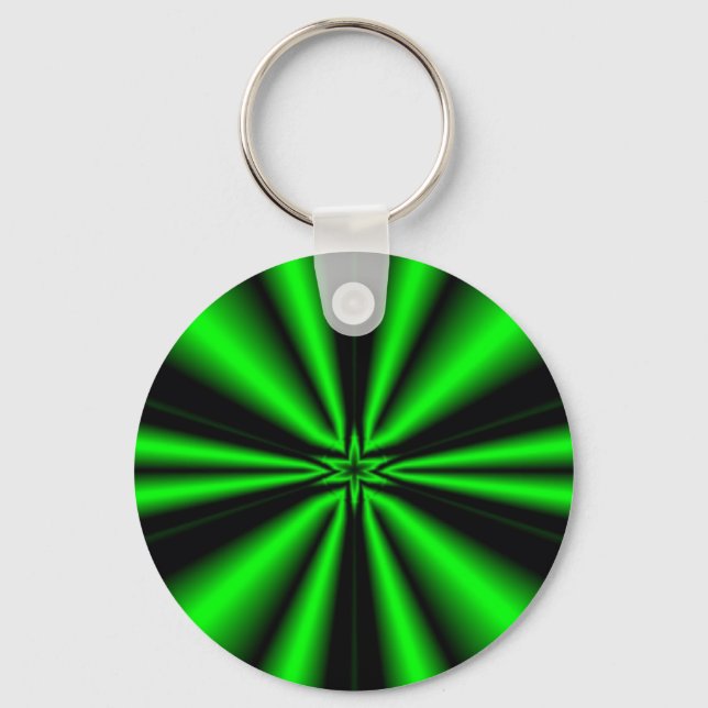 Porte-clés étoile verte de l'espoir (Recto)