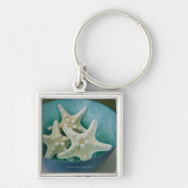 Porte-clés Étoiles de mer dans la cuvette (Devant)