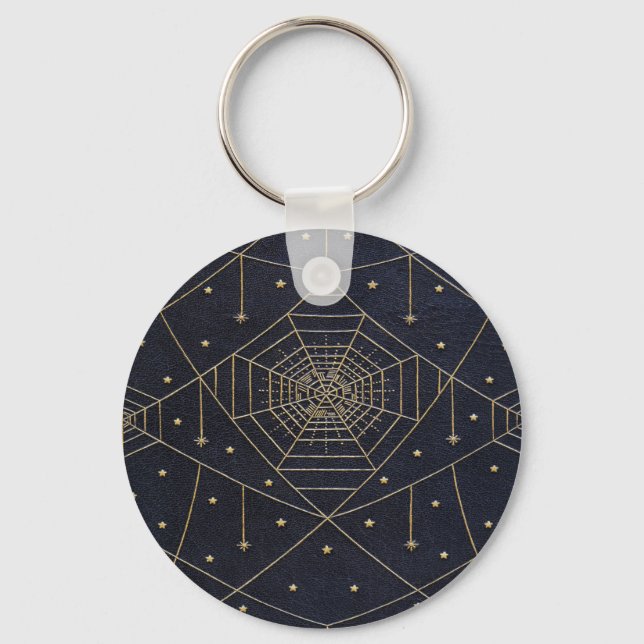 Porte-clés Étoiles de soie d'araignée tombée (Recto)