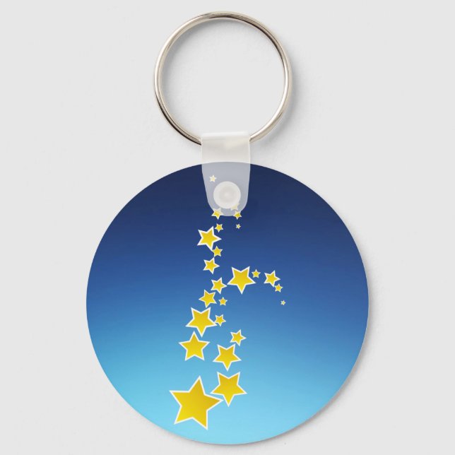 Porte-clés étoiles jaunes (Recto)