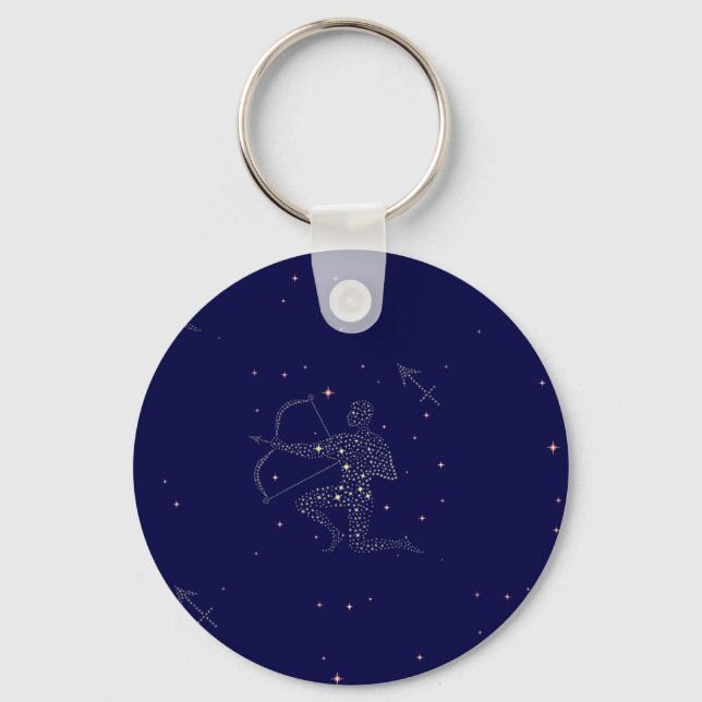 Porte-clés étoiles sagittaire (Recto)