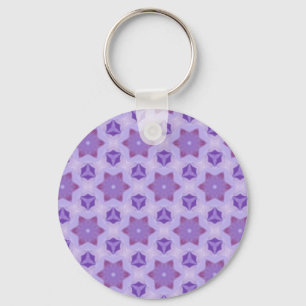 Porte-clés Étoiles violettes