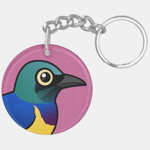 Porte-clés Étourneau D'or-breasted de Birdorable
