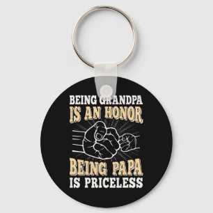 Porte-clés Être Grand-Père Est Un Honneur Être Papa Est Inest