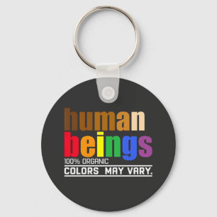Porte-clés Être humain 100% couleur organique mai Varier LGBT