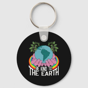 Porte-clés Être Lié À La Terre Rainbow Environnement Naturel