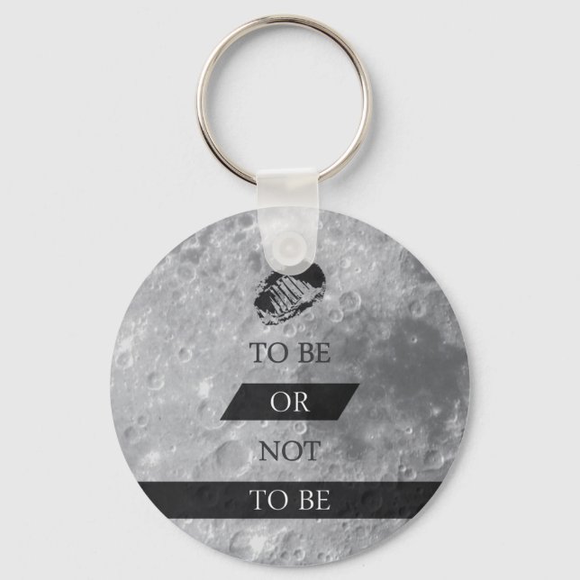 Porte-clés Être ou ne pas être Shakespeare Citations (Recto)