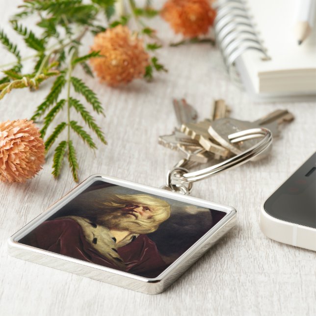 Porte-clés Étude pour le roi Lear - Joshua Reynolds (Côté)