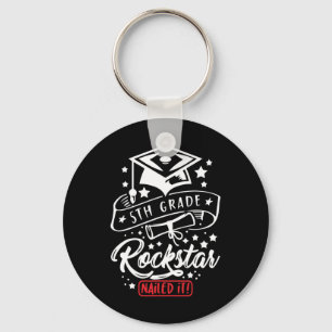 Porte-clés Étudiant de 5e année rock Star Ncloué Il drôle fin