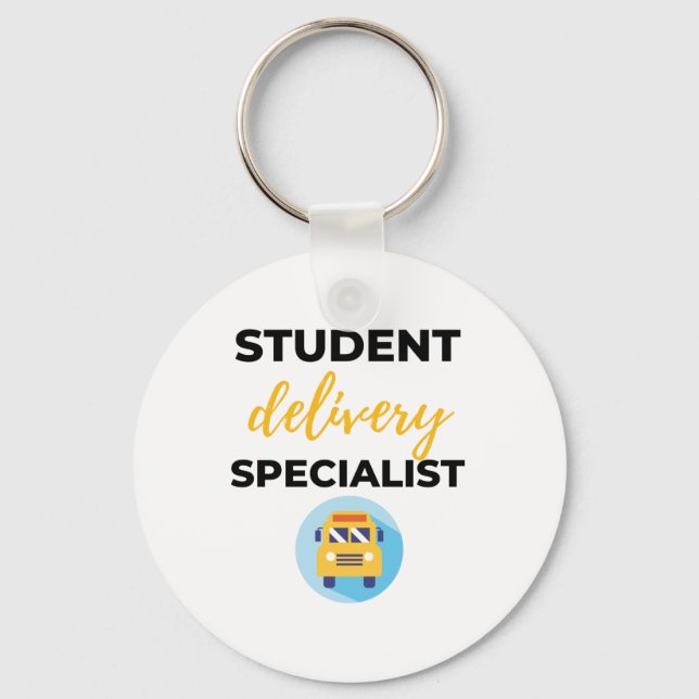 Porte-clés Étudiant Delivery Specialist bl (Recto)