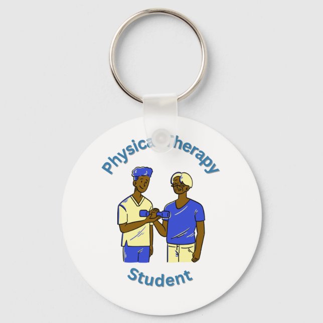 Porte-clés Étudiant en physiothérapie (Recto)