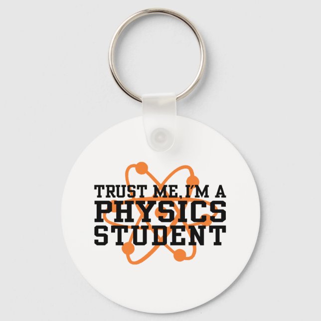 Porte-clés Étudiant en physique (Recto)