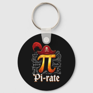 Porte-clés Étudiant en science de pirate Prof de maths Drôle