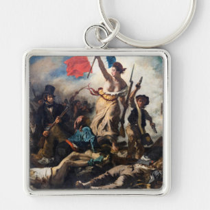 Porte-clés Eugene Delacroix - Liberté À La Tête Du Peuple