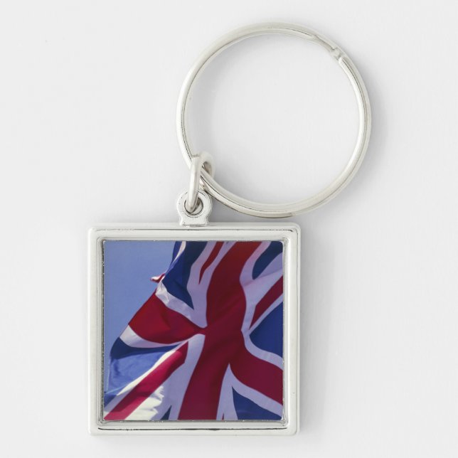Porte-clés Europe, Angleterre, drapeau britannique (Devant)