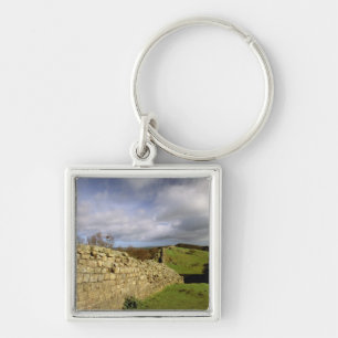 Porte-clés Europe, Angleterre, Northumberland. Mur d'Hadrien