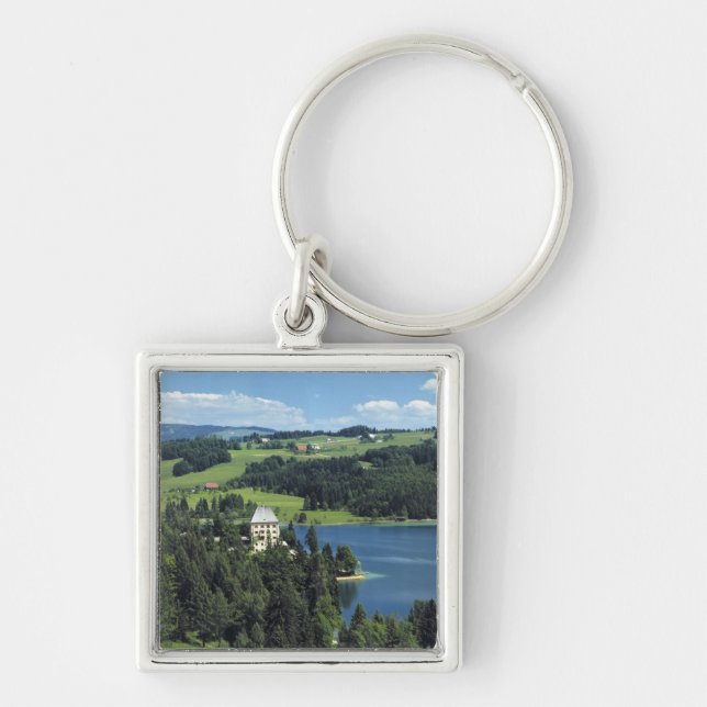 Porte-clés Europe, Autriche, Fuschl. Château de Fuschl (Devant)