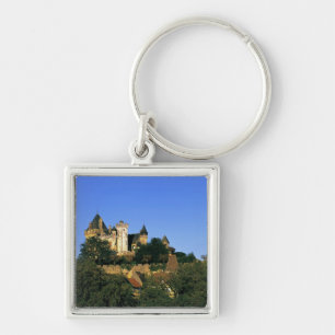 Porte-clés Europe, France, Montforte. Le château médiéval