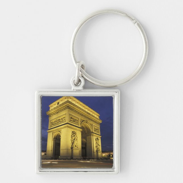 Porte-clés Europe, France, Paris. Arc de Triomphe (Devant)